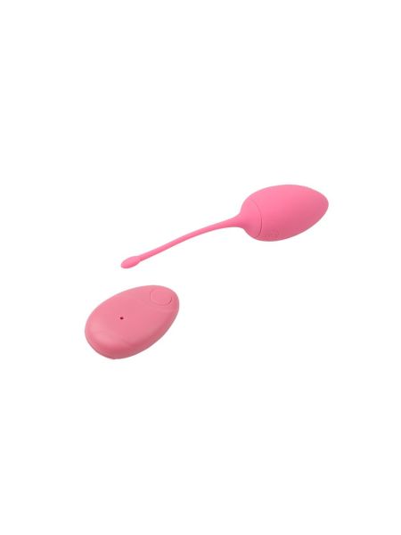 Jajeczko wibrujące waginalne stymulator 10 trybów Różowe - 4