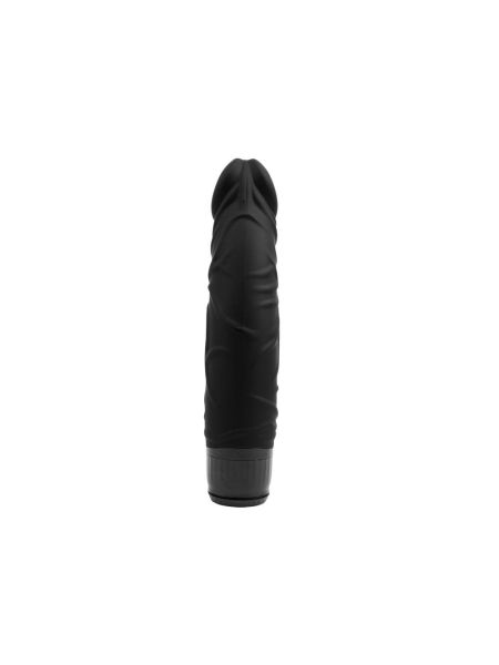 Wibrator realistyczny penis członek 19cm 7 trybów Czarny - 4