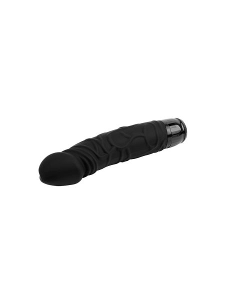 Wibrator realistyczny penis członek 19cm 7 trybów Czarny - 6