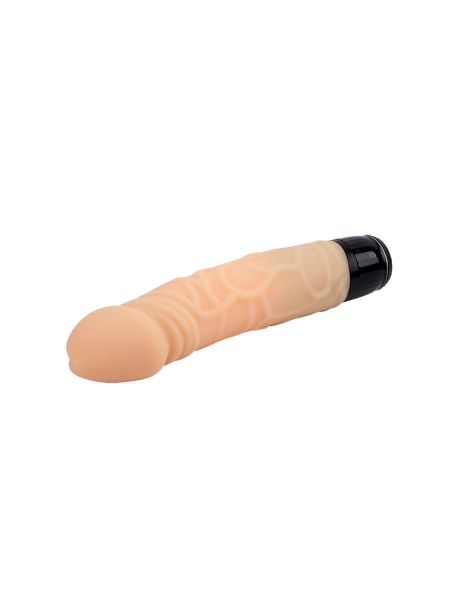 Wibrator realistyczny penis członek 19cm 7 trybów Cielisty - 6