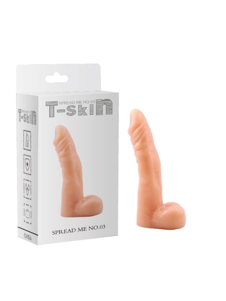 Naturalne realistyczne dildo penis członek 17cm