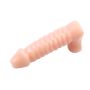 Dildo realistyczne naturalny penis jądra sex 16cm - 5