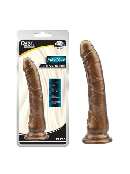 Dildo naturalne realistyczny penis przyssawka 21cm Złote