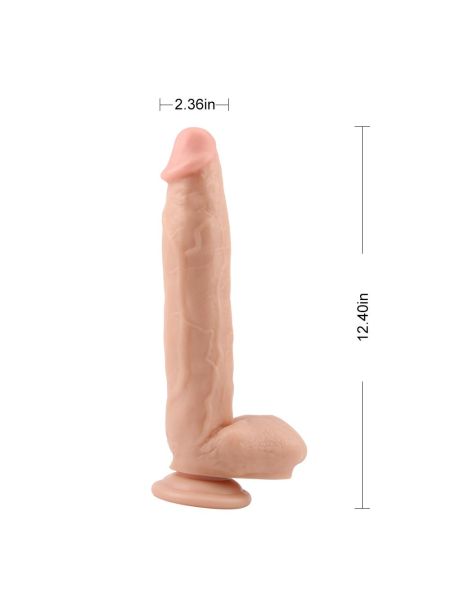 Duże grube dildo penis członek realistyczny 31cm - 3