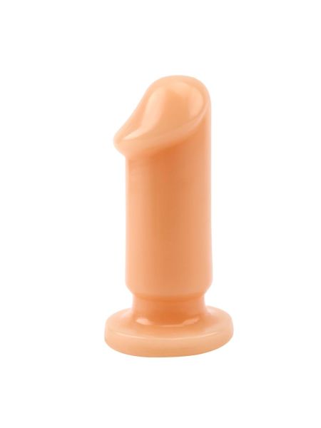 Realistyczna zatyczka analna korek penis mały 9cm - 2