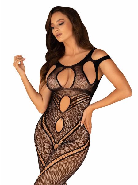 Bodystocking otwarty krok do seksu na randkę S/M/L