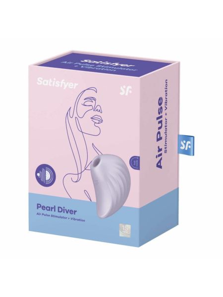 Satisfyer Pearl Diver masażer powietrzny wibrujący