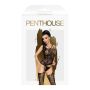 Eleganckie bodystocking pończochy seks koronka S-L - 4