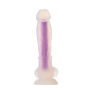 Świecące w ciemności dildo penis sex członek 19cm - 12