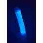 Świecące w ciemności dildo penis sex członek 19cm - 5