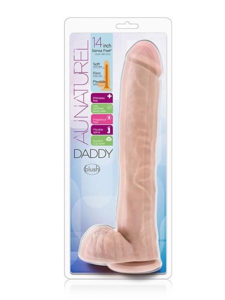 Realistyczne dildo przyssawka duży penis 36cm - 5