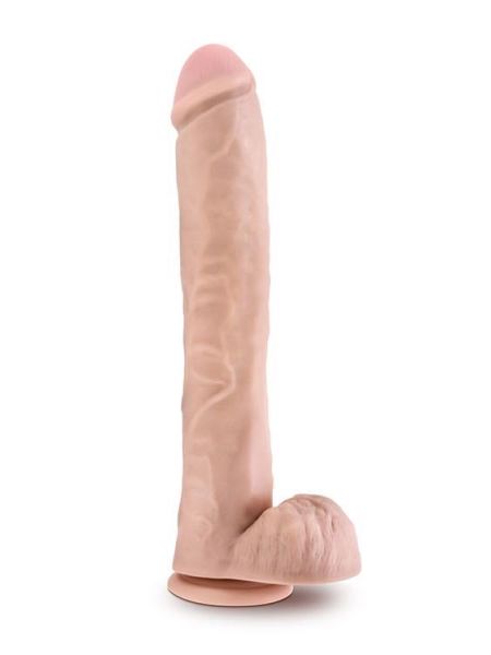 Realistyczne dildo przyssawka duży penis 36cm