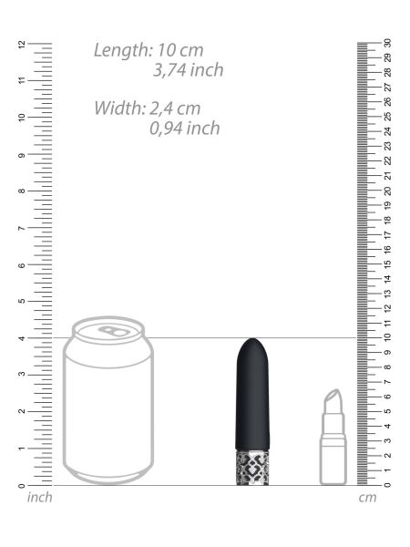 Wibrator typu pocisk wodoodporny mini silikonowy - 5