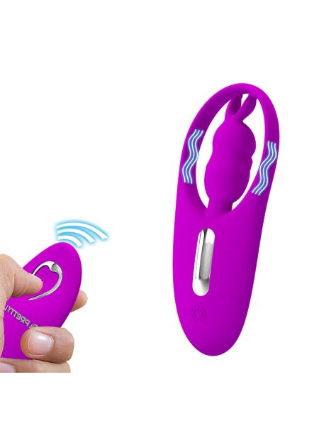 Mały wibrator masażer łechtaczki do majtek USB - 3