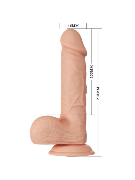 Dildo realistyczny sztuczny penis z przyssawką - 6