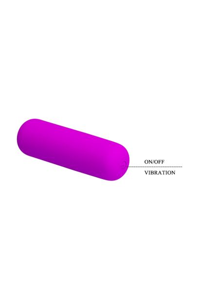 Wibrator z nasadką silikon stymulacja łechtaczki - 7