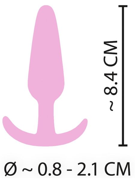 Wtyczka analna stożkowa plug korek anal - 14