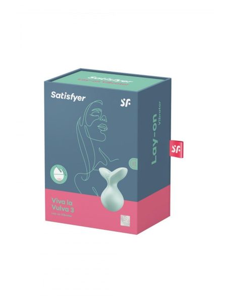 Masażer łechtaczki Satisfyer Viva la Vulva 3 mięta