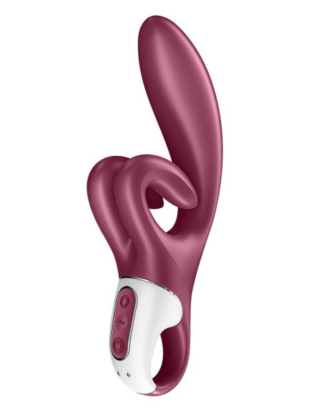 Wibrator króliczek Satisfyer Touch Me bordowy - 2