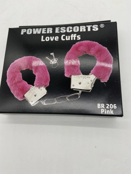 Kajdanki z futerkiem sex bondage BDSM różowe - 3