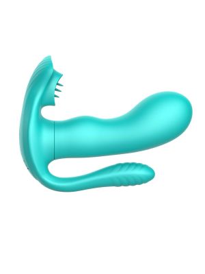 Potrójny wibrator wagina anal łechtaczka 9 trybów - image 2