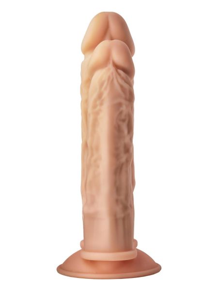 Realistyczne dildo podwójna penetracja sex 19cm - 4