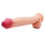 Duże dildo naturalny penis jądra przyssawka 31cm - 3