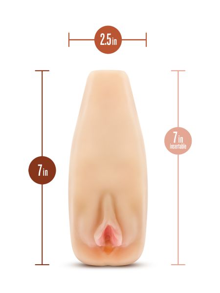 Realistyczny masturbator wagina pochwa wibracje - 2