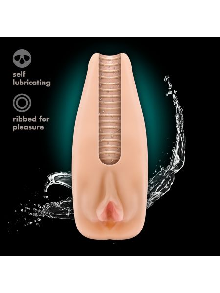 Realistyczny masturbator wagina pochwa wibracje - 9
