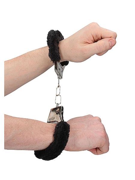 Kajdanki na ręce krępowanie bondage BDSM futerkowe - 2