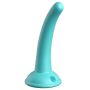 Dildo z przyssawką zakrzywione analne małe 14cm - 3