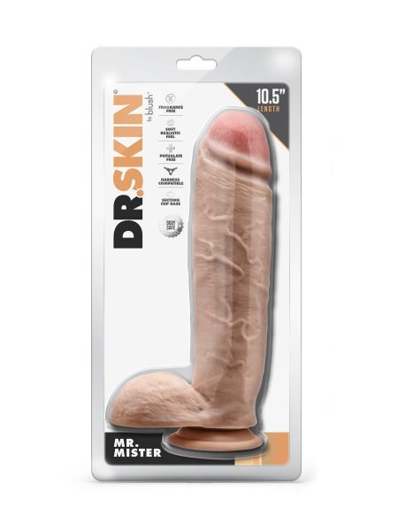 Realistyczne dildo grube duże wielki penis 27cm - 6