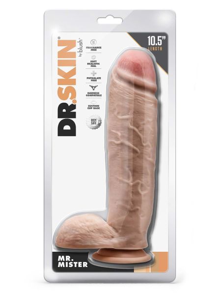 Realistyczne dildo grube duże wielki penis 27cm - 2