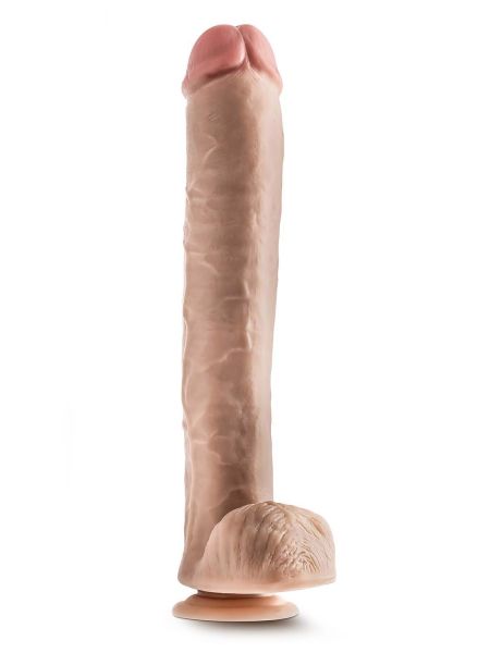 Realistyczne dildo penis duży wielki mega sex 35cm
