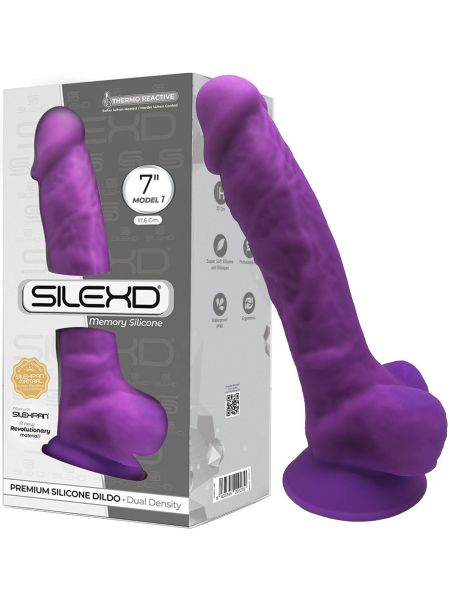 Realistyczny penis sztuczny członek dildo sex 17cm - 2