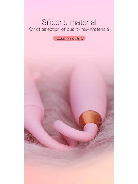 Wielofunkcyjny masażer łechtaczki jajko wibrujące (pink) - 16