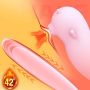 Wielofunkcyjny masażer łechtaczki jajko wibrujące (pink) - 4