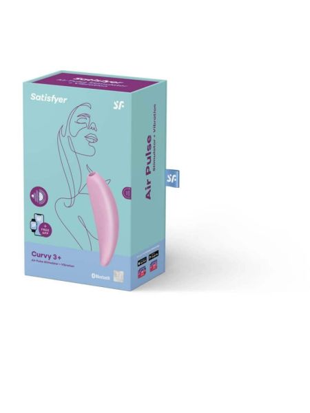 Wibrator dla par Satisfyer Curvy 3+ z aplikacją - 4