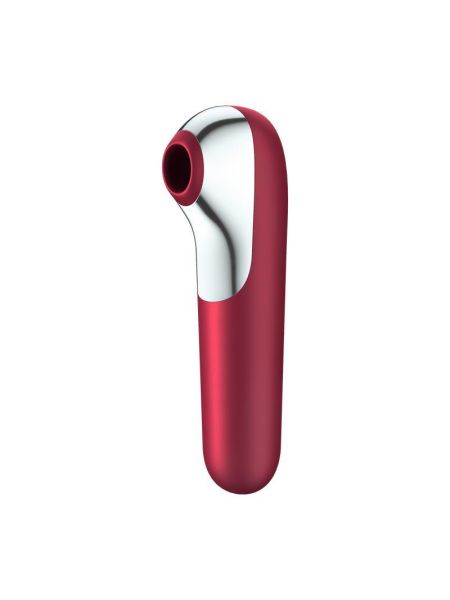 Masażer stymulator łechtaczki Satisfyer Dual Love różowy