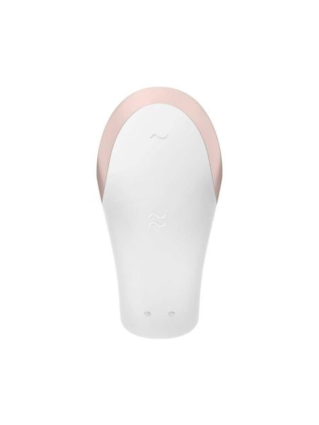 Wibrator dla par aplikacja Satisfyer Double Love biały - 2