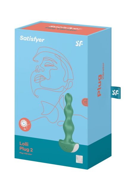 Wibrująca sonda analna kulkowa sex Satisfyer Lolli - 6