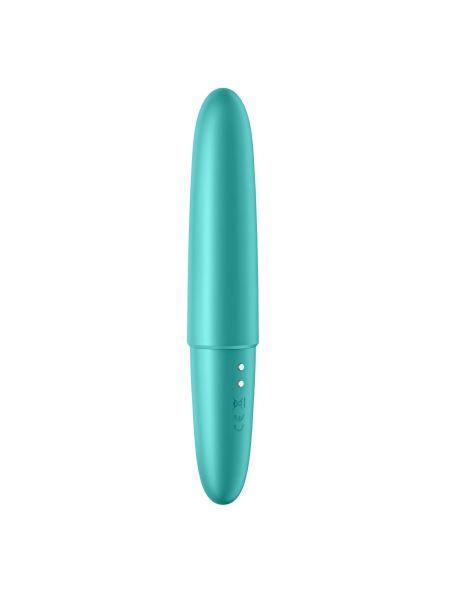 Mini mały wibrator Satisfyer Ultra Power Bullet 6 turkusowy - 4