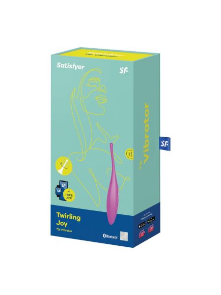 Stymulator łechtaczki Satisfyer Twirling masażer fioletowy - 3