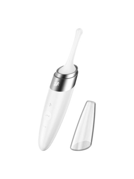 Masażer łechtaczki Satisfyer Twirling 12 trybów biały - 2