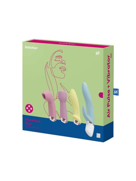 Zestaw 4 wibrator masażer Satisfyer Marvelous Four