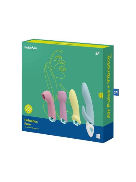 Zestaw wibrator masażer Satisfyer Fabulous Four x4