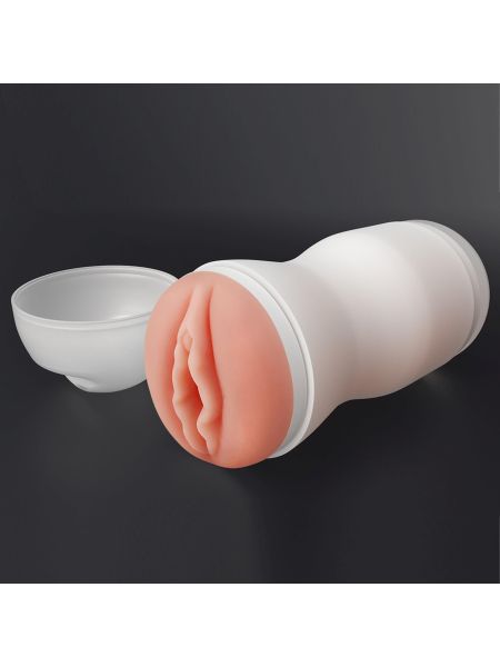 Masturbator ciasna wagina realistyczna wibracje sztuczna pochwa ciasna - 5