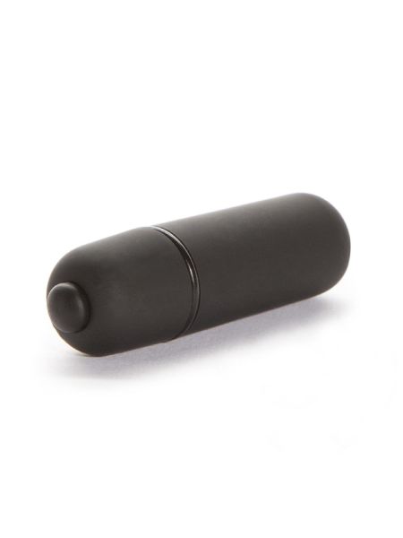 kompaktowy mały wibrator zabawka czarny - 2