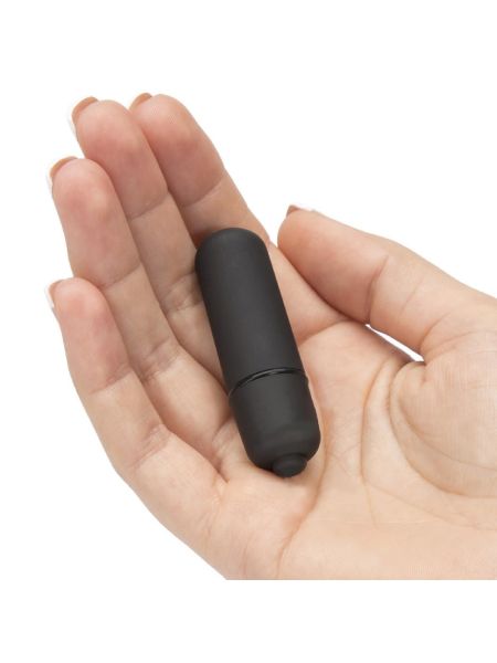 kompaktowy mały wibrator zabawka czarny - 3