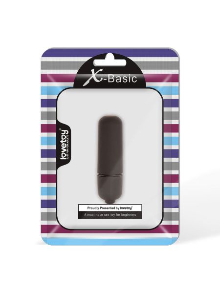 Kompaktowy wibrator zabawka mały poręczny kolor czarny